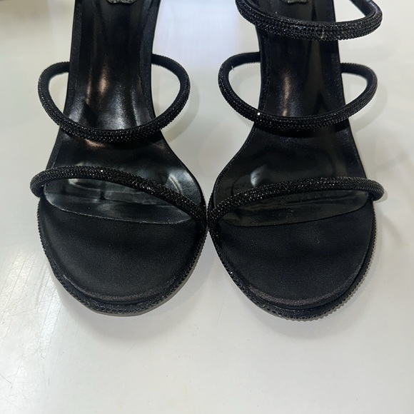 Black Wrap Around Heels - Picture 6 of 10